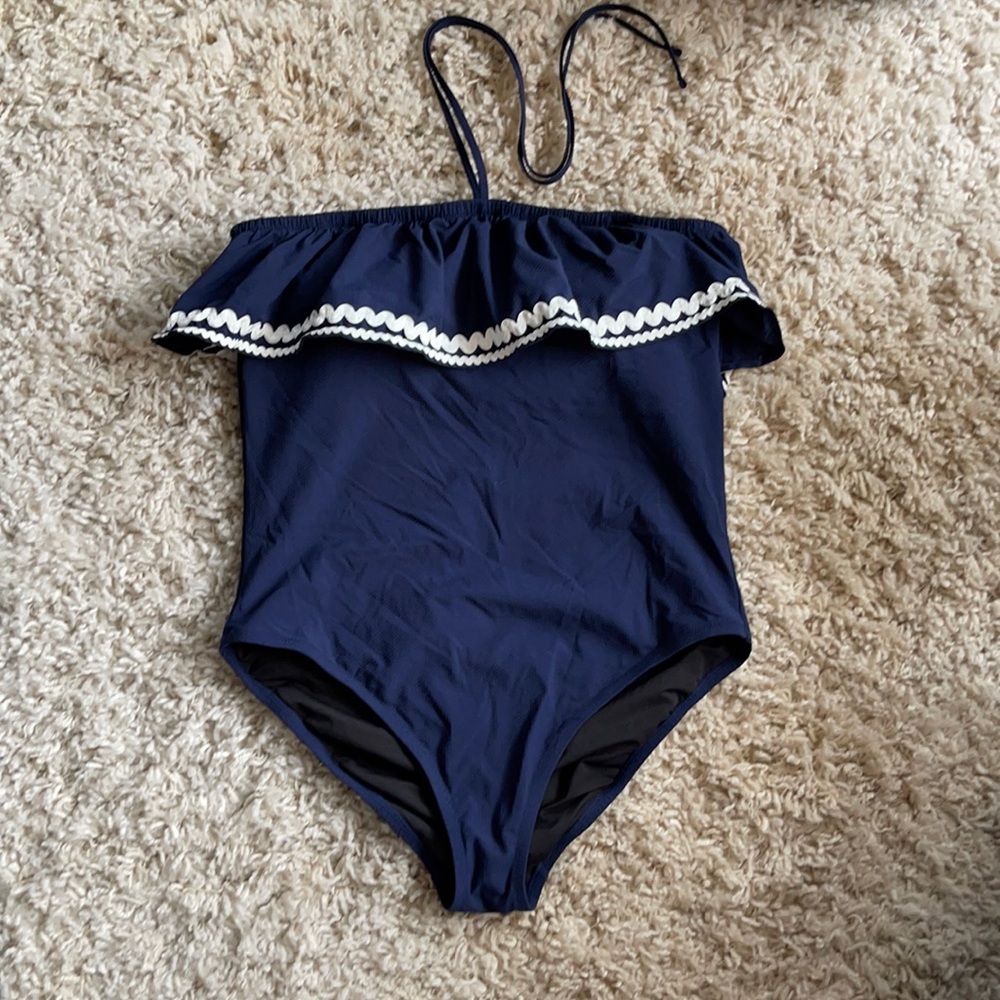 JCrew size 12 one piece bathing suit